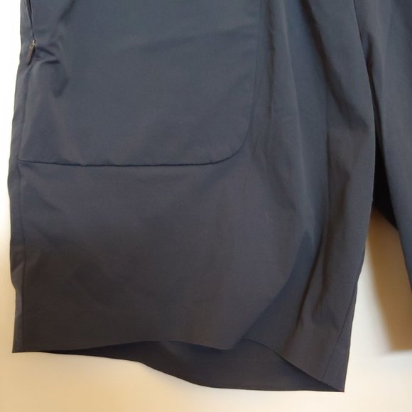 Proof Huckberry Womens Navy The Highline Short Zip Pockets M - Picture 4 of 11